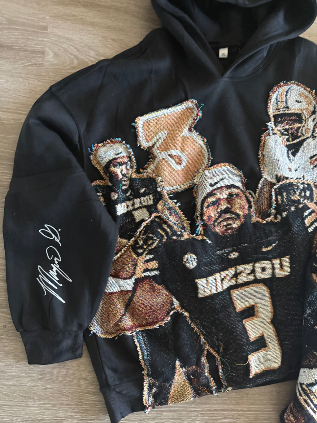 3x Figure Tapestry Hoodie