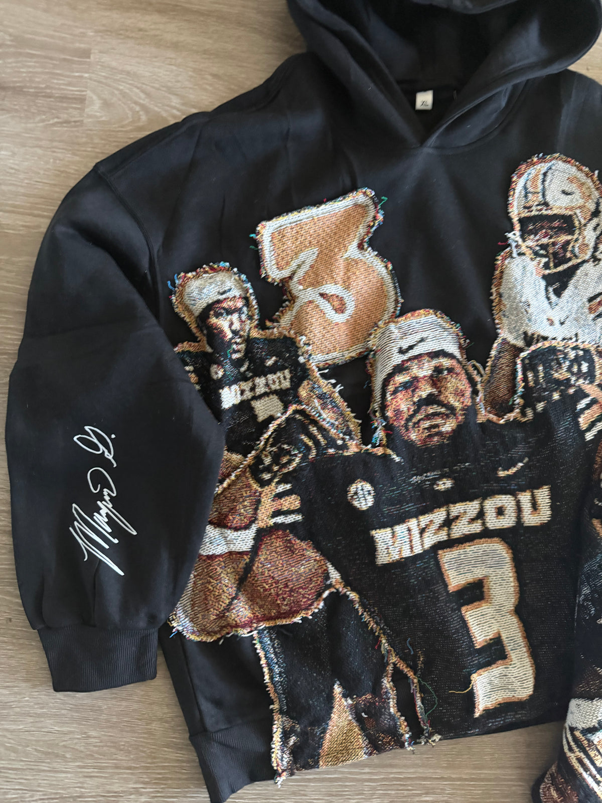 3x Figure Tapestry Hoodie