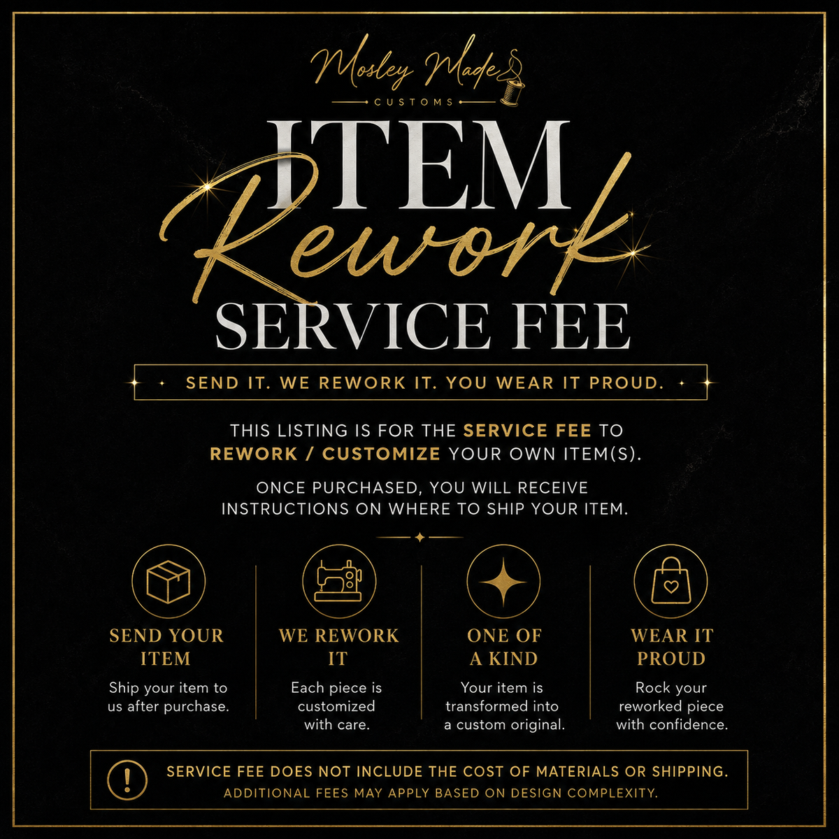 Product service fee