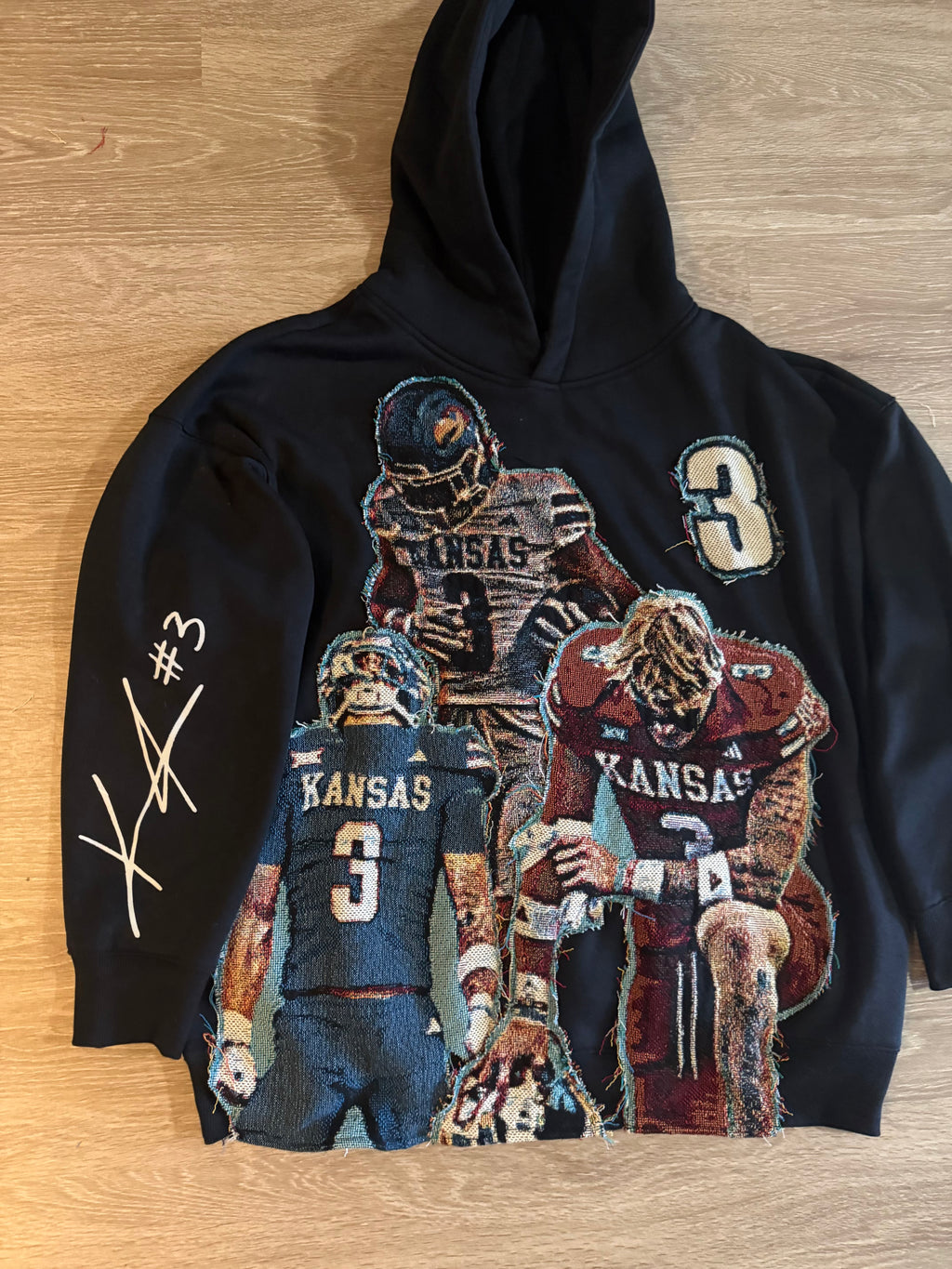 3x Figure Tapestry Hoodie