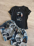 Tapestry short and number Tshirt