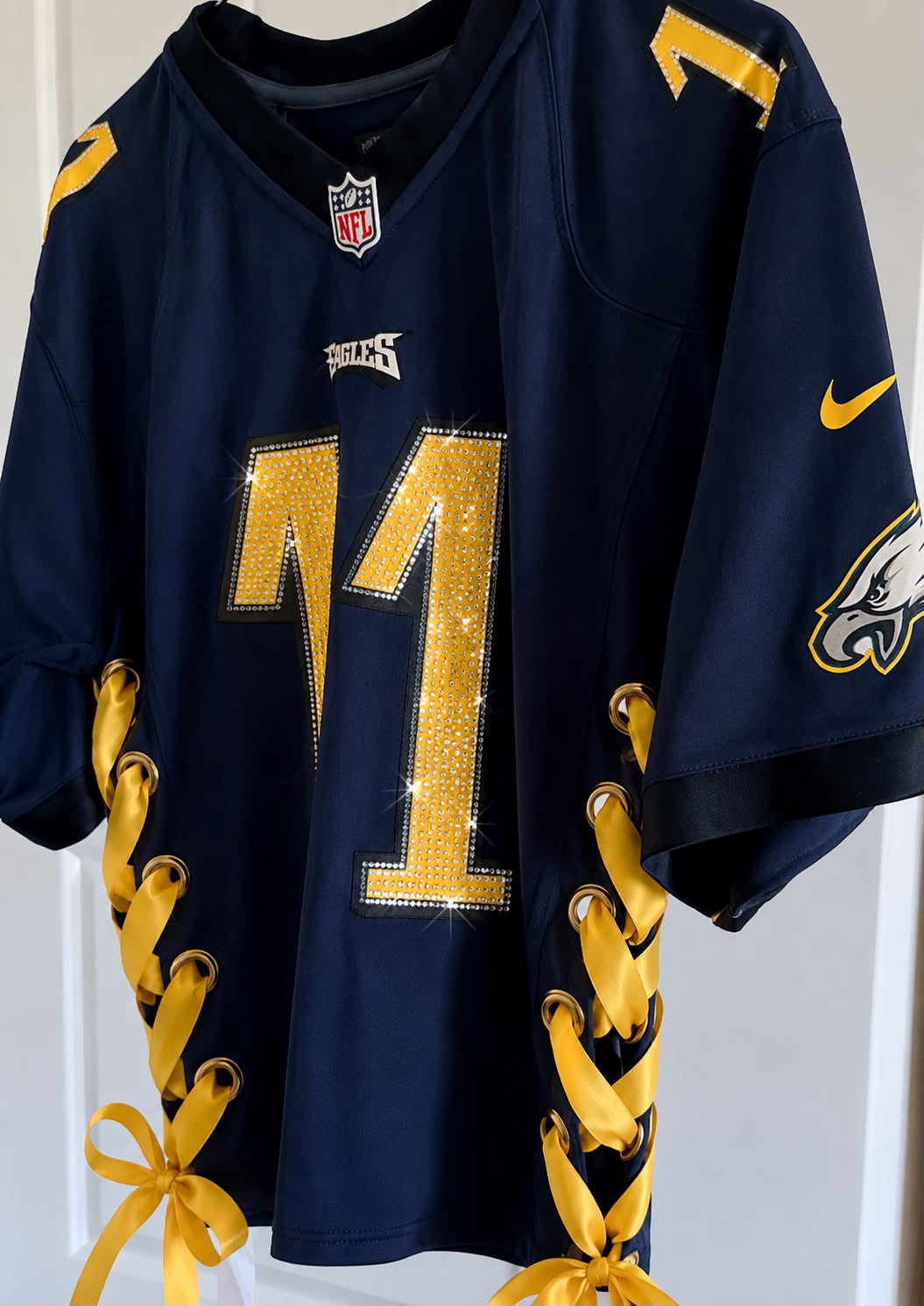 Jersey Dress With Ribbon